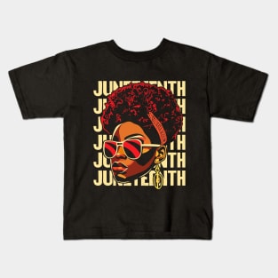 Black History Juneteenth Art for Men, Women, Girl Kids T-Shirt